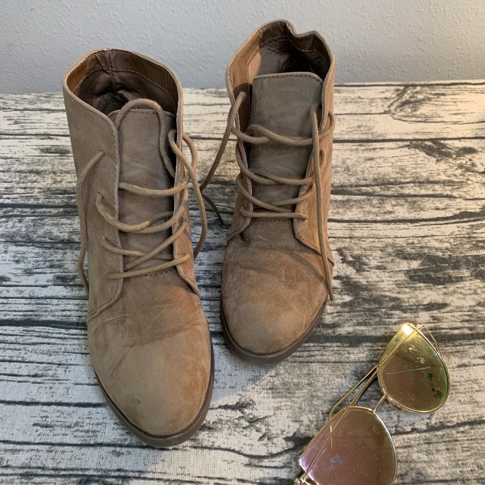 Madden Girl Lace Up Wedge
